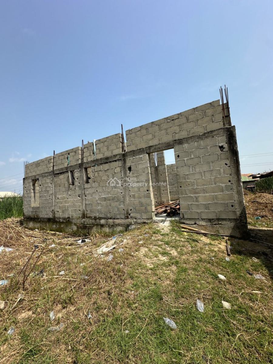 12 Units of One Bedroom Mini Flat Incompleted Building in Ajah, Langbasa Area By Salvation Estate, Ajah, Lagos, Mini Flat (room and Parlour) for Sale
