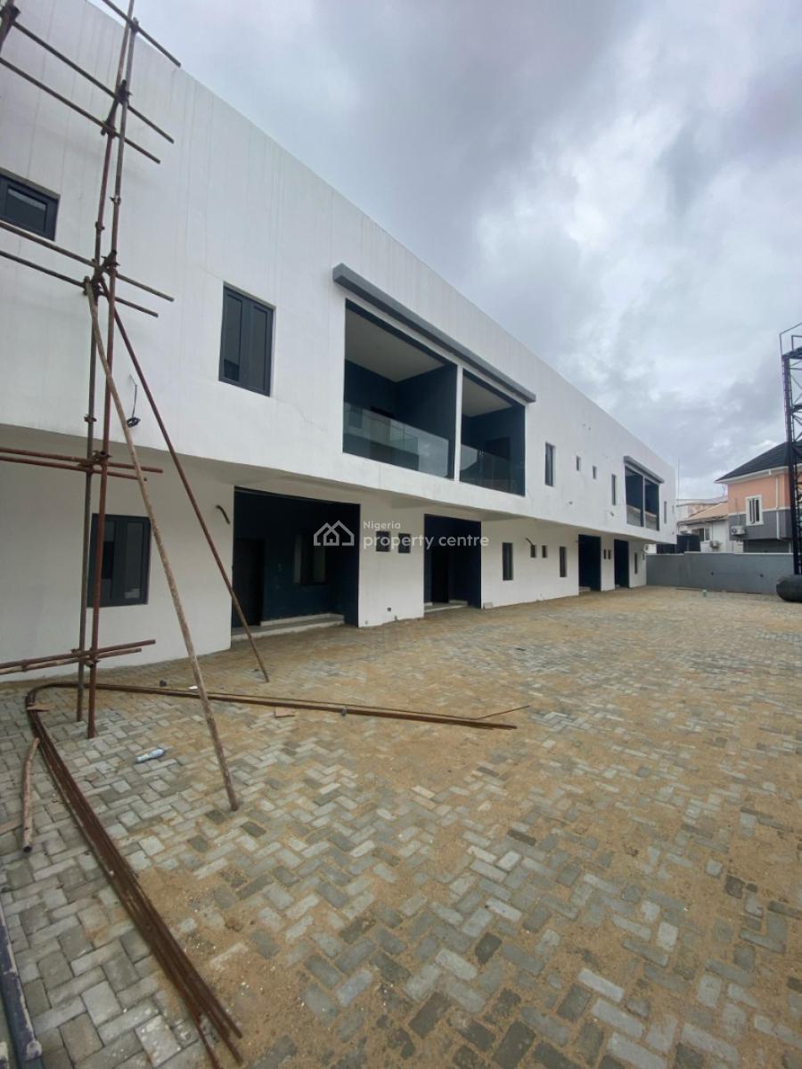 Secure 4-bedroom Fully Terraced Duplex, Ikota, Lekki, Lagos, Terraced Duplex for Sale