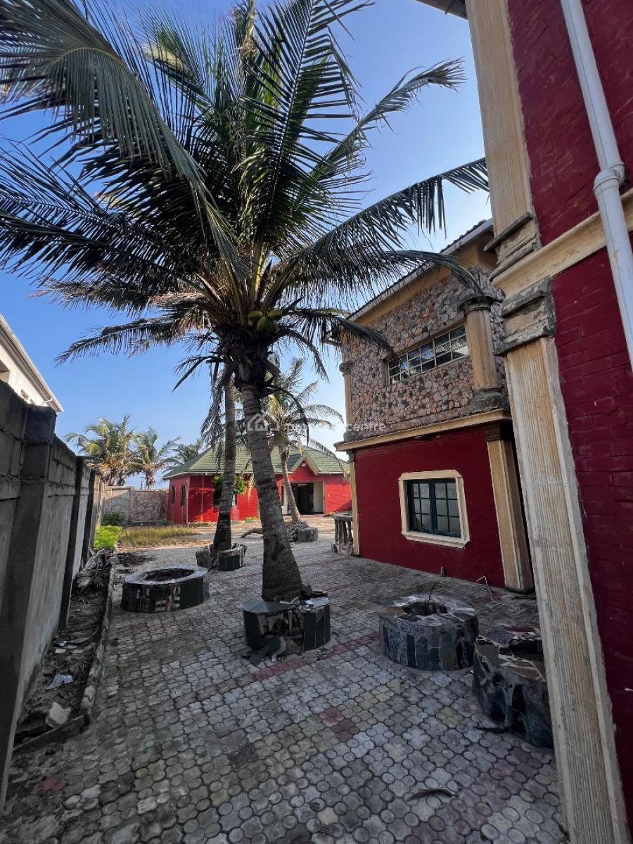Elegant 7-bedroom Coastal Home on 2.5 Plots with C of O, Okun-ajah, Ajah, Lagos, Detached Duplex for Sale