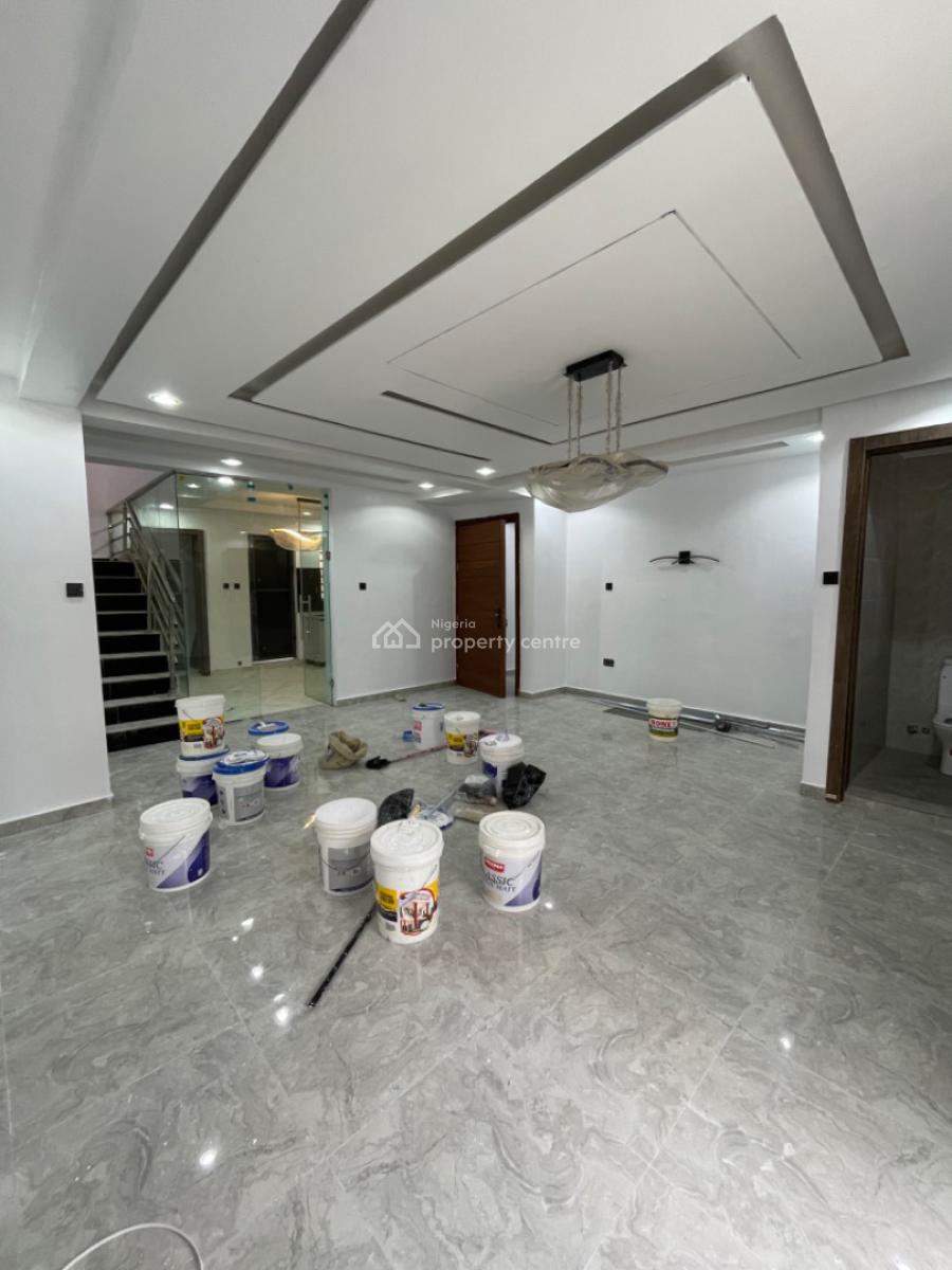4bedroom Terrace Duplex with a Bq, Ikate, Lekki, Lagos, Terraced Duplex for Rent