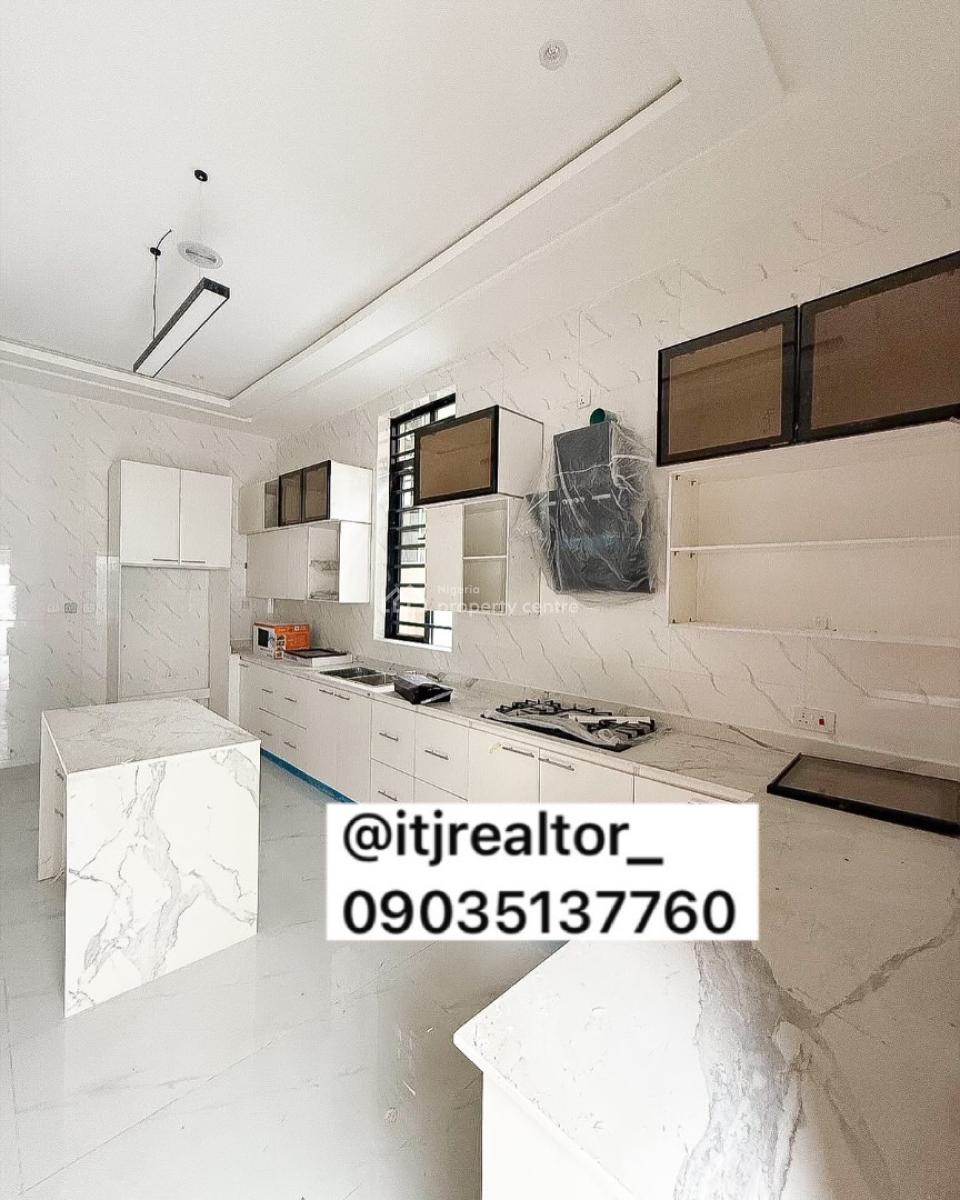 Modern 4 Bedroom Detached Duplex with a Bq, Chevron, Lekki, Lagos, Detached Duplex for Sale