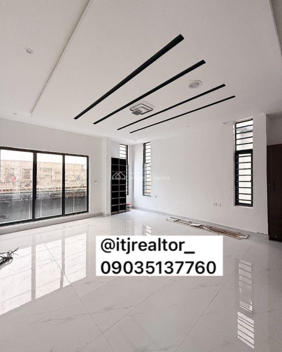 Modern 4 Bedroom Detached Duplex with a Bq, Chevron, Lekki, Lagos, Detached Duplex for Sale