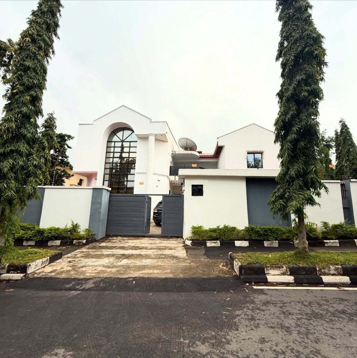 7-bedroom Fully Detached Duplex with 4-room Boys Quarters, Aso Drive, Asokoro District, Abuja, Detached Duplex for Sale