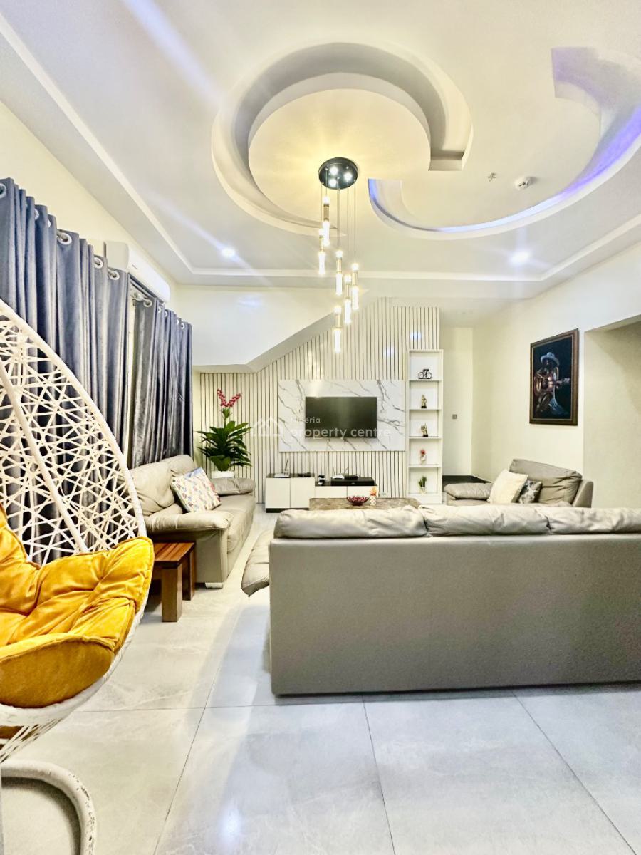 Luxury 3 Bedroom Duplex with Jacuzzi and Private Gym, Ikeja Gra, Ikeja, Lagos, Semi-detached Duplex Short Let