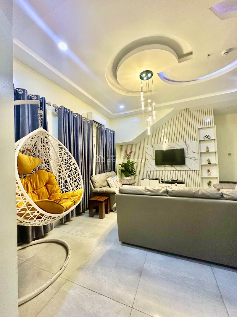 Luxury 3 Bedroom Duplex with Jacuzzi and Private Gym, Ikeja Gra, Ikeja, Lagos, Semi-detached Duplex Short Let