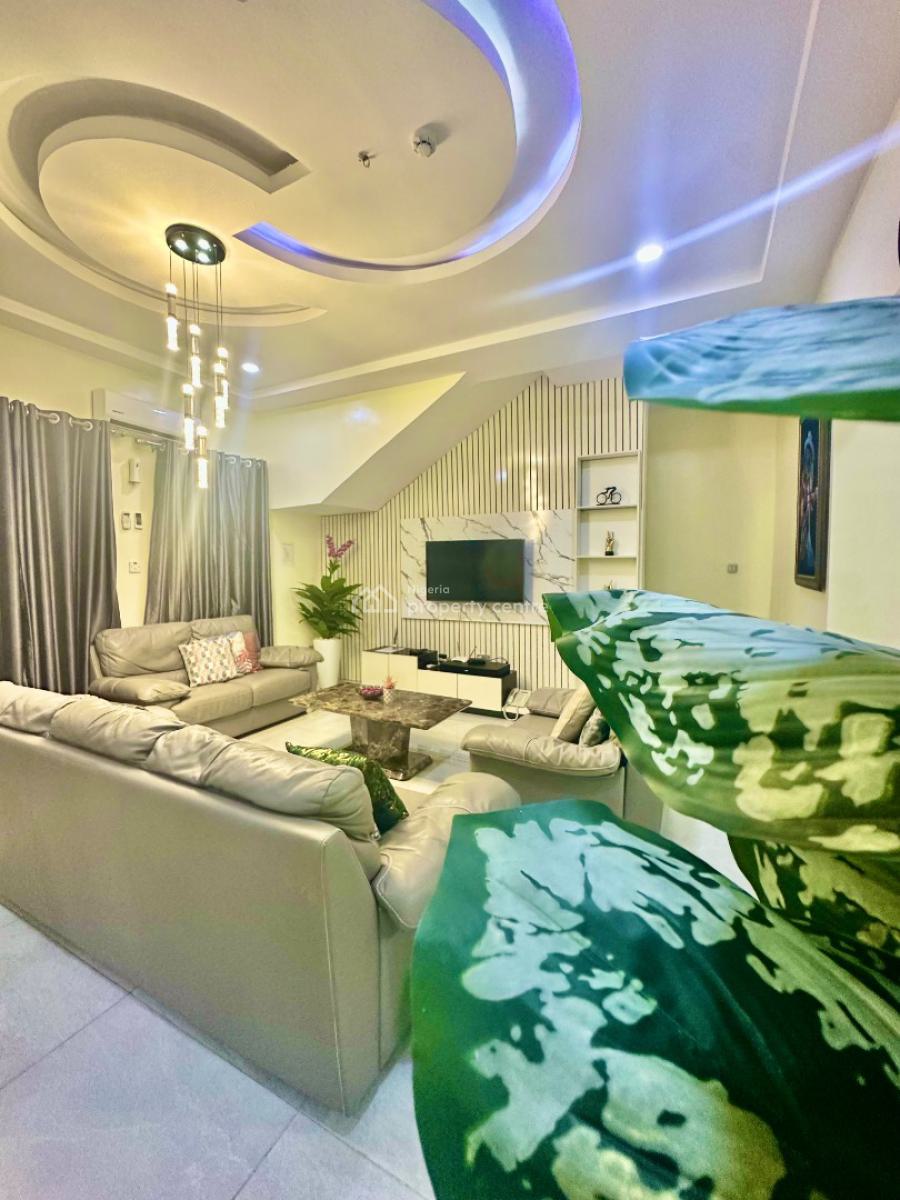 Luxury 3 Bedroom Duplex with Jacuzzi and Private Gym, Ikeja Gra, Ikeja, Lagos, Semi-detached Duplex Short Let