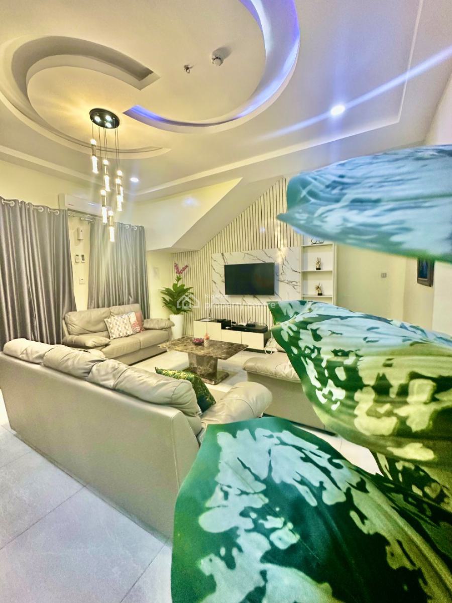 Luxury 3 Bedroom Duplex with Jacuzzi and Private Gym, Ikeja Gra, Ikeja, Lagos, Semi-detached Duplex Short Let
