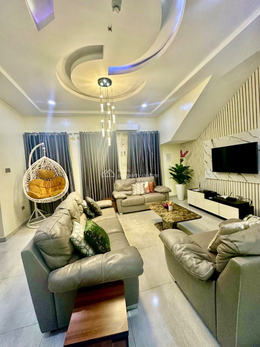 Luxury 3 Bedroom Duplex with Jacuzzi and Private Gym, Ikeja Gra, Ikeja, Lagos, Semi-detached Duplex Short Let