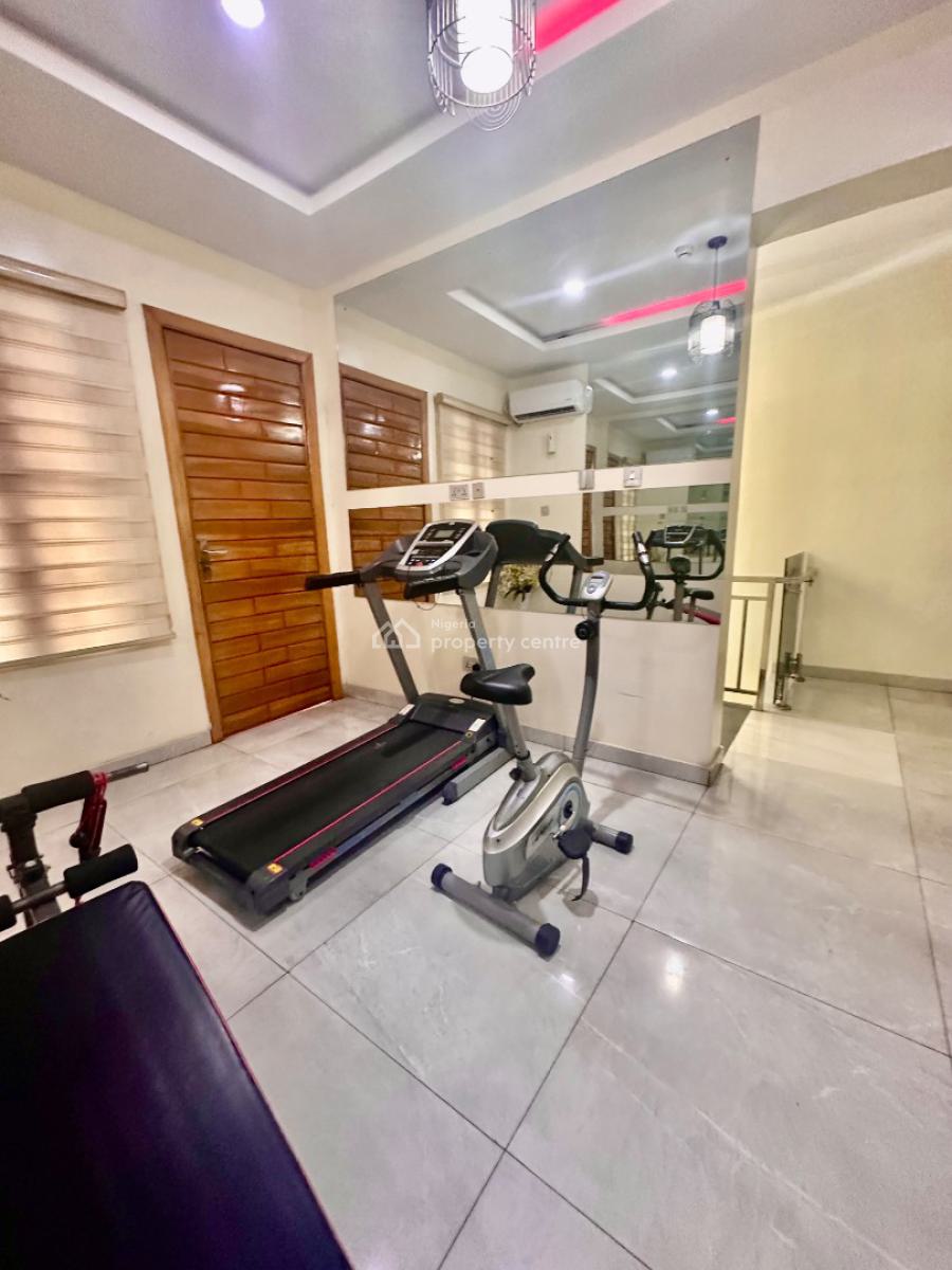Luxury 3 Bedroom Duplex with Jacuzzi and Private Gym, Ikeja Gra, Ikeja, Lagos, Semi-detached Duplex Short Let