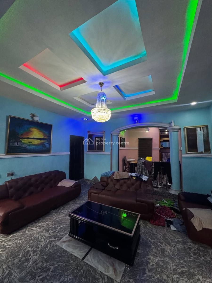 3 Bedroom Bungalow with Self Contain Bq, Off Aker Road, Iwofe, Port Harcourt, Rivers, Detached Bungalow for Sale