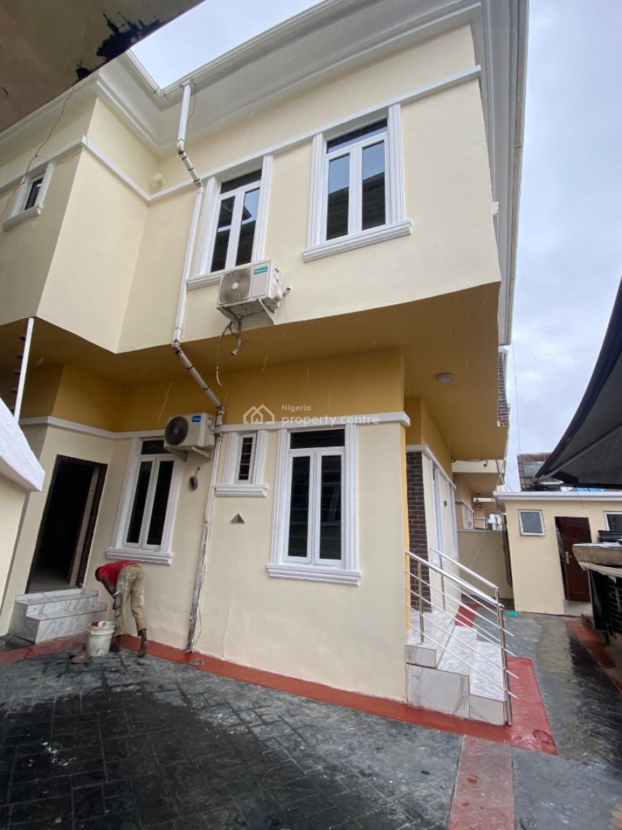 Luxury Redefined 5 Bedroom Duplex with a Bq, Chevron , in a High Security Estate ., Lekki, Lagos, Detached Duplex for Rent