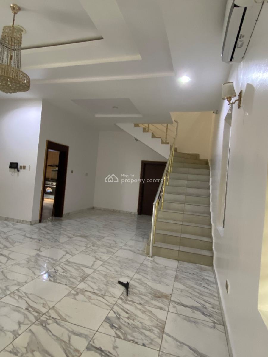 Luxury Redefined 5 Bedroom Duplex with a Bq, Chevron , in a High Security Estate ., Lekki, Lagos, Detached Duplex for Rent