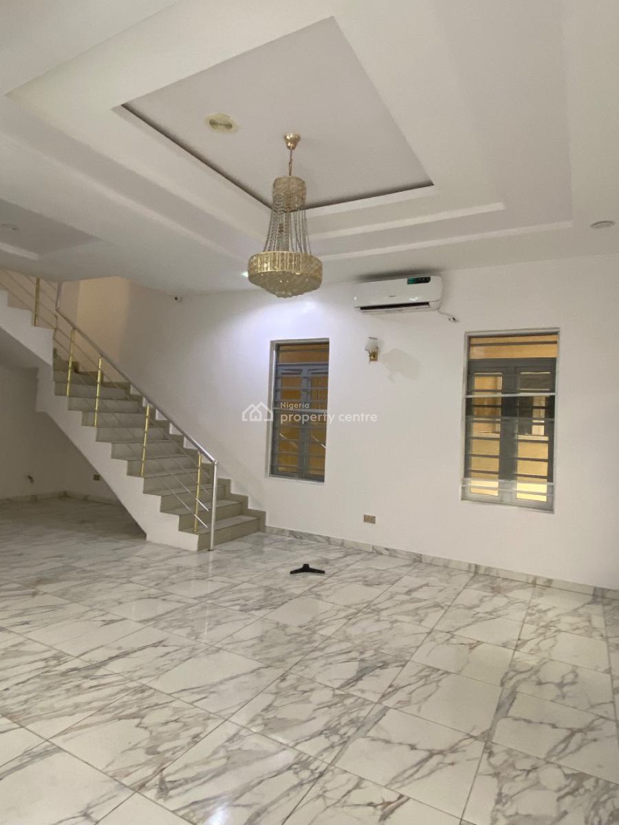Luxury Redefined 5 Bedroom Duplex with a Bq, Chevron , in a High Security Estate ., Lekki, Lagos, Detached Duplex for Rent