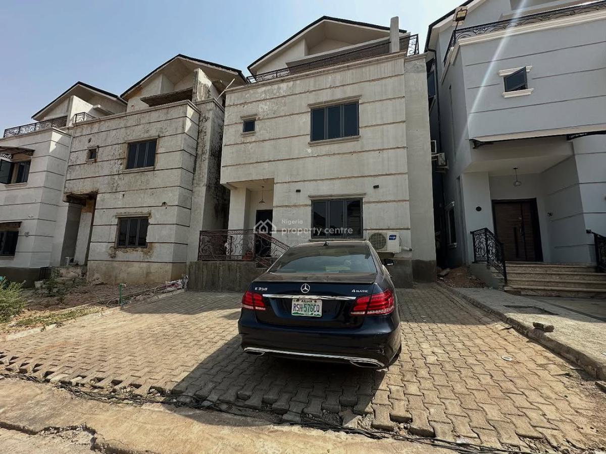 4 Bedroom Terraced Duplex with Bq  (without Furnitures), Wuye, Abuja, Terraced Duplex for Sale