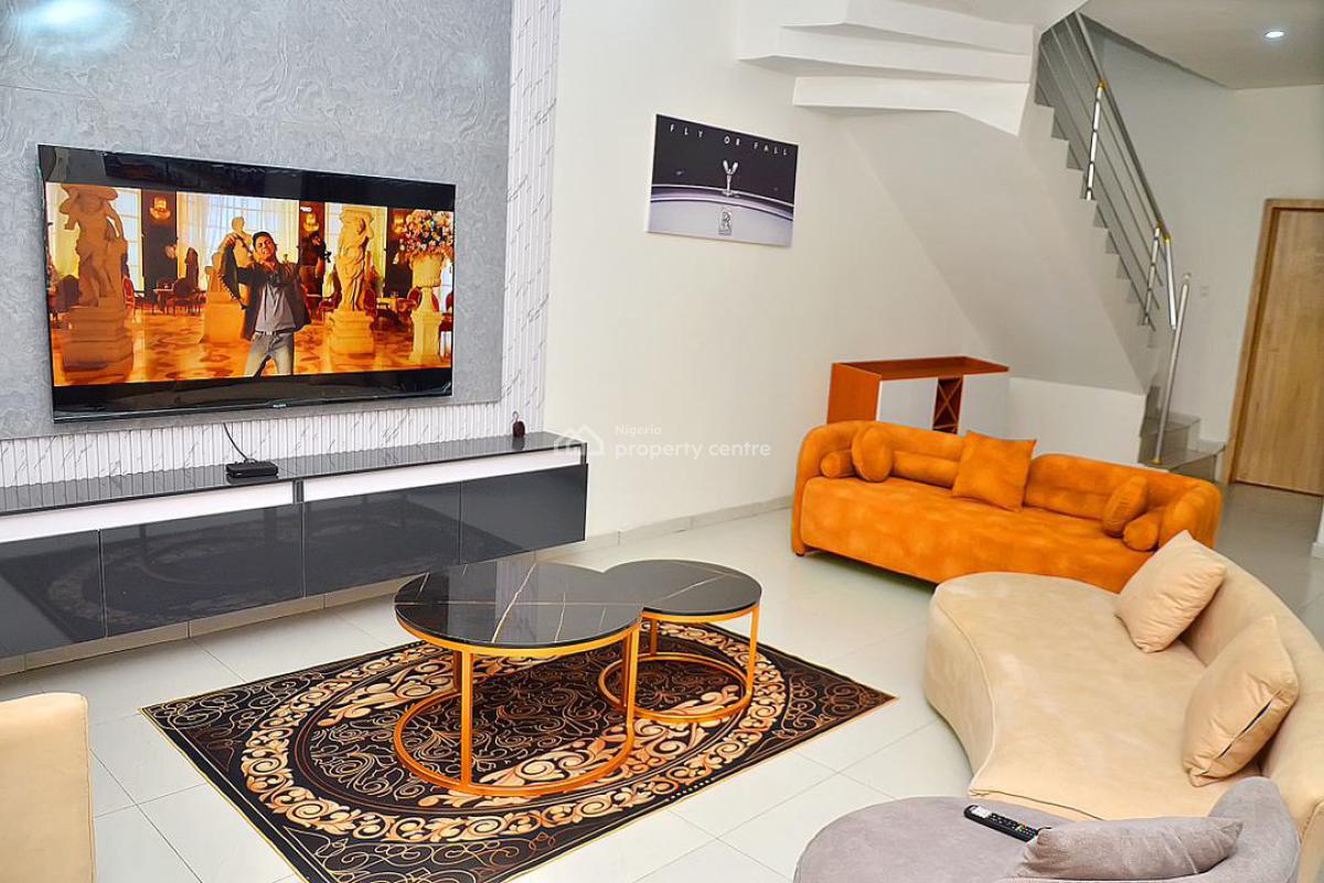 Aesthetically Pleasing 3 Bedroom Apartment with Top Notch Amenities, Orchid, Lekki, Lagos, Flat / Apartment Short Let