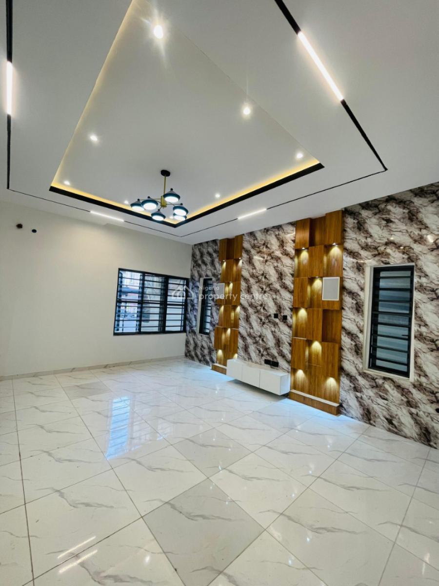 *contemporary4 Bedroom Semi-detached Duplex with Bq, Chevron, Lekki, Lagos, Semi-detached Duplex for Sale