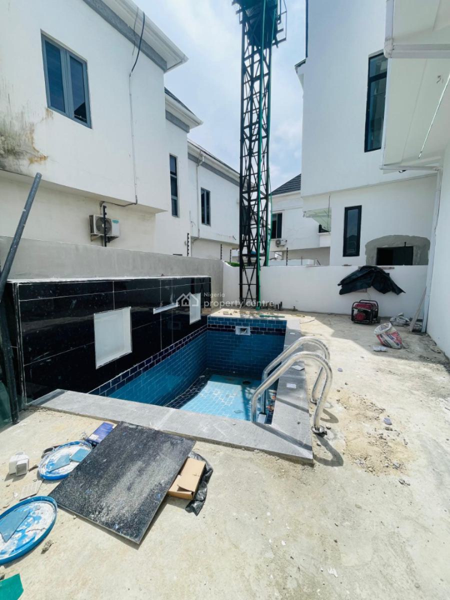 Built Luxury 5 Bedroom Smart Home with Swimming Pool , Gym, 2nd Toll Gate, Lekki, Lagos, Detached Duplex for Sale
