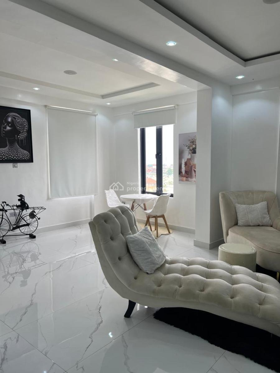 Fully Furnished 4 Bedroom Penthouse with a Bq and Gym, Lekki Phase 1, Lekki, Lagos, Flat / Apartment for Rent