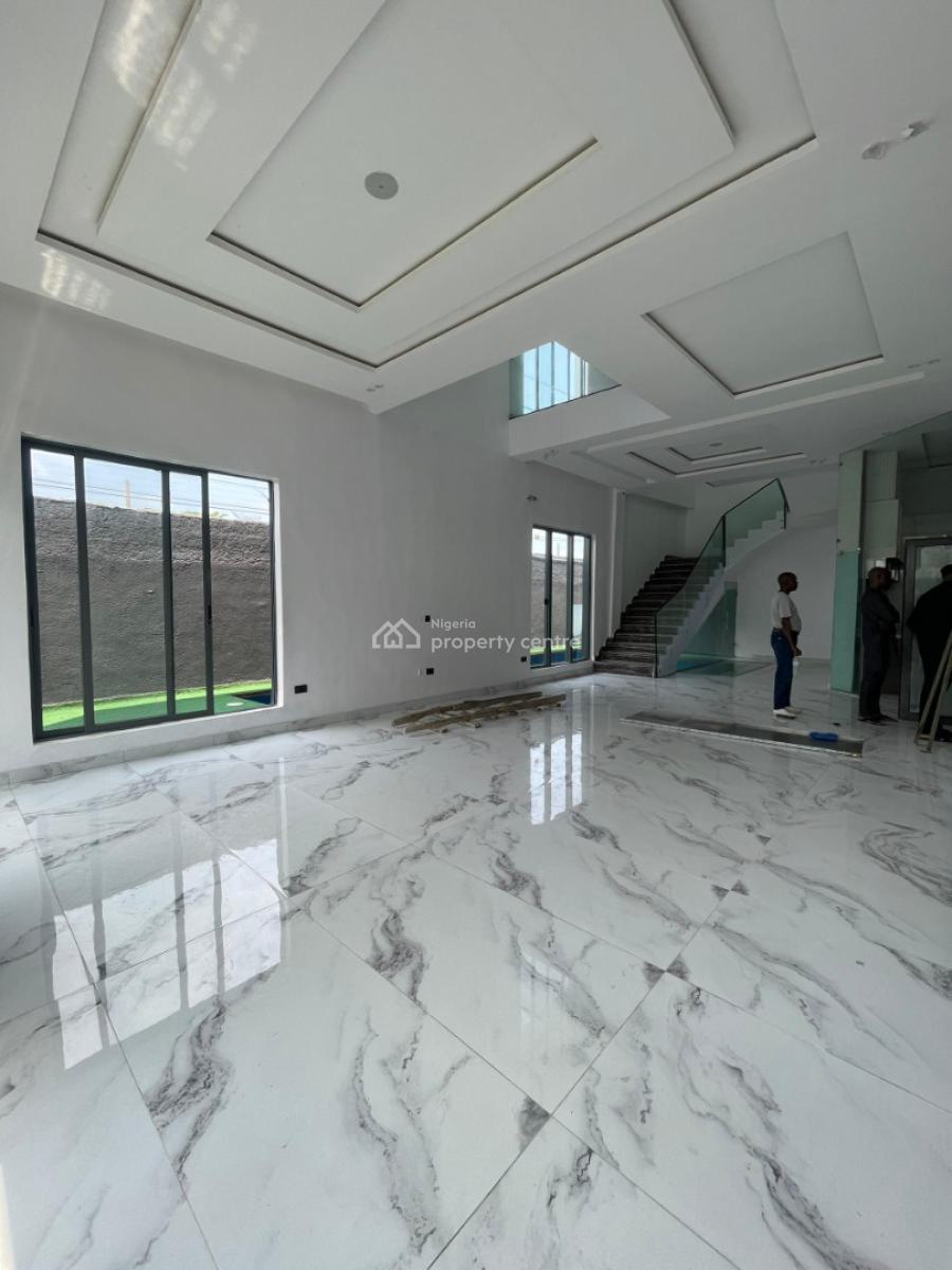 Carved Luxury 5 Bedroom Detached Duplex with Home Elevator, Osapa Lekki, Lekki, Lagos, Detached Duplex for Sale