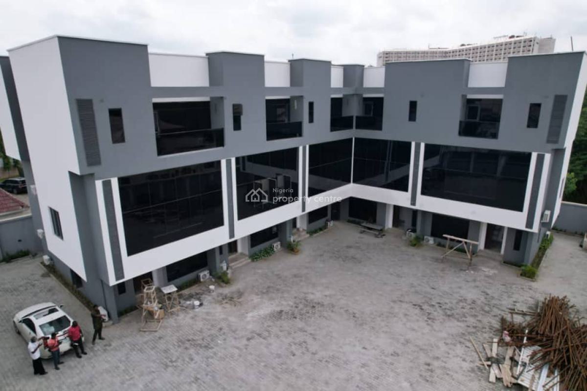 Serviced Brand New 4 Bedroom Terrace Duplex with Bq, Wuse 2, Abuja, Terraced Duplex for Rent