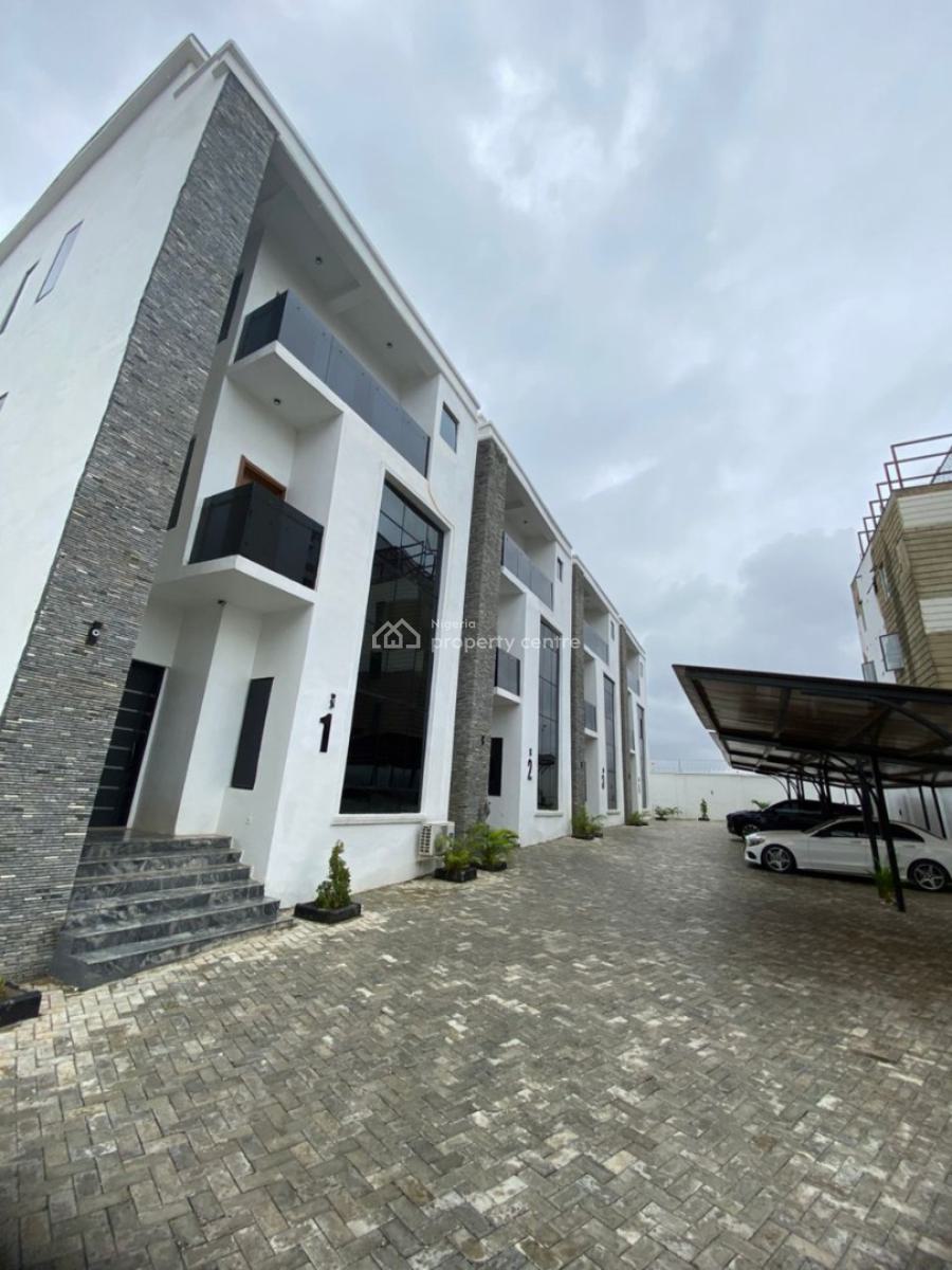 Luxury 4-bedroom Duplex with Bq, Jahi, Abuja, Terraced Duplex for Sale