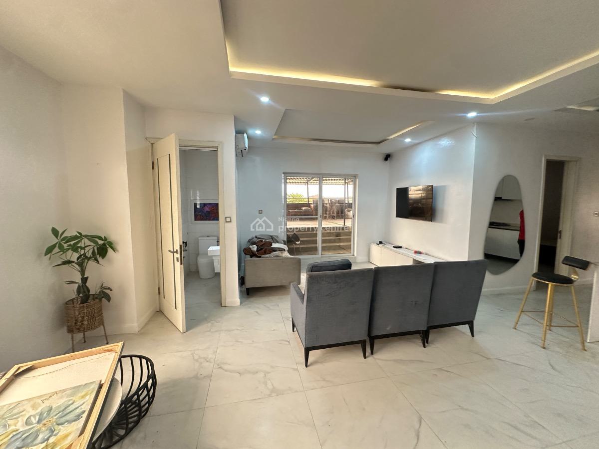 Fully Furnished and Serviced 2 Bedroom Penthouse, Lekki Phase 1, Lekki, Lagos, Flat / Apartment for Rent