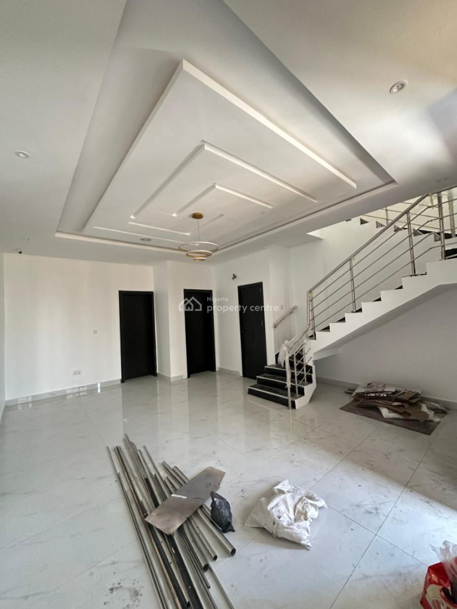 Elegant 4-bedroom Semi-detached Duplex with Bq, Lekki, Lagos, Semi-detached Duplex for Sale