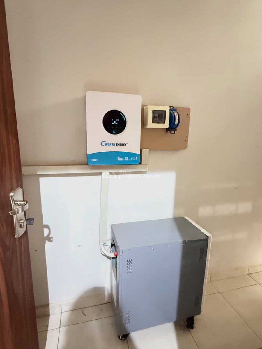 Beautiful 3 Bedrooms Serviced & Furnished Apartment,inside an Estate, Serene Neighborhood, Good Access Road, Katampe Extension, Katampe, Abuja, Flat / Apartment for Rent