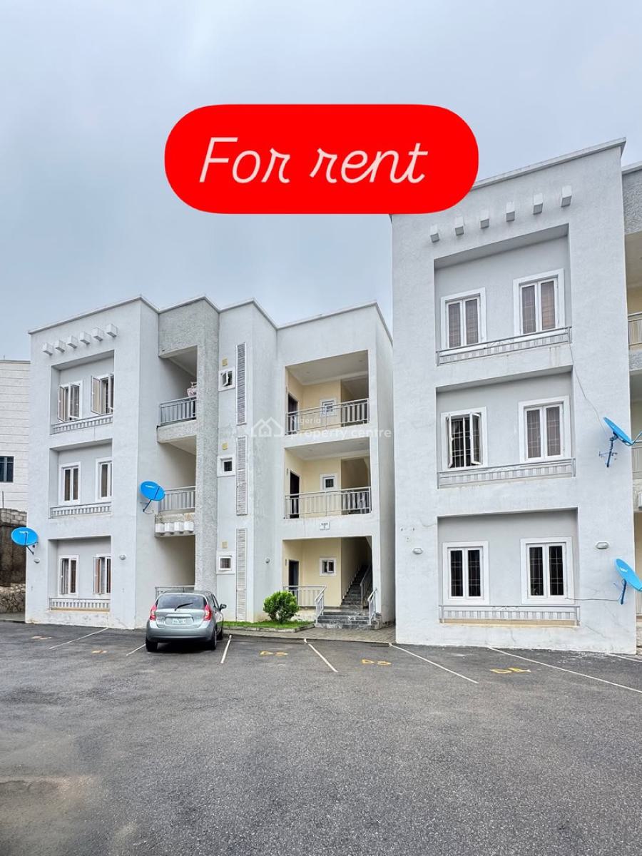 Beautiful 3 Bedrooms Serviced & Furnished Apartment,inside an Estate, Serene Neighborhood, Good Access Road, Katampe Extension, Katampe, Abuja, Flat / Apartment for Rent