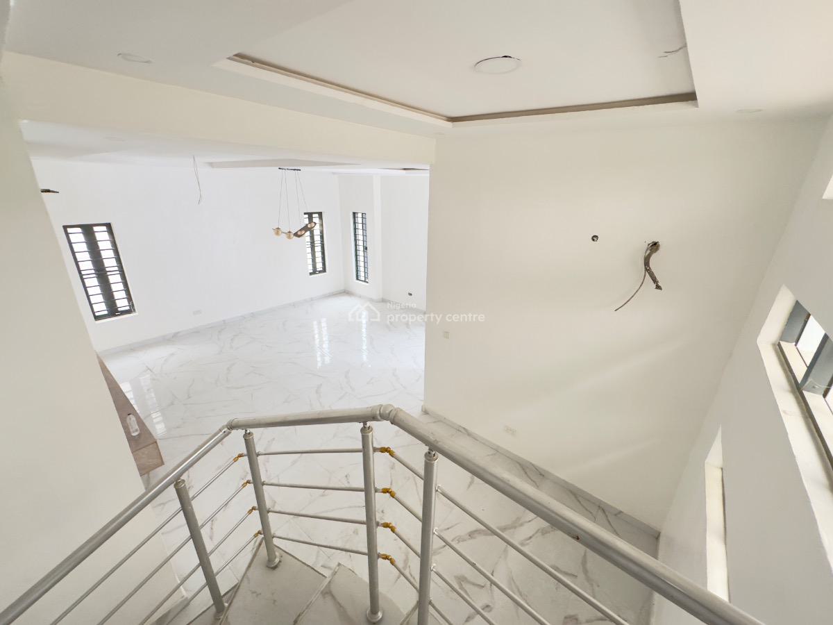 5 Bedroom Fully Detached Duplex in a Secure Estate, Chevron, Lekki, Lagos, Detached Duplex for Sale