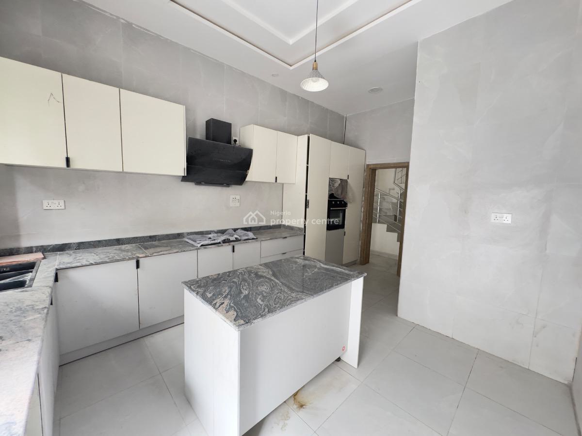 5 Bedroom Fully Detached Duplex in a Secure Estate, Chevron, Lekki, Lagos, Detached Duplex for Sale
