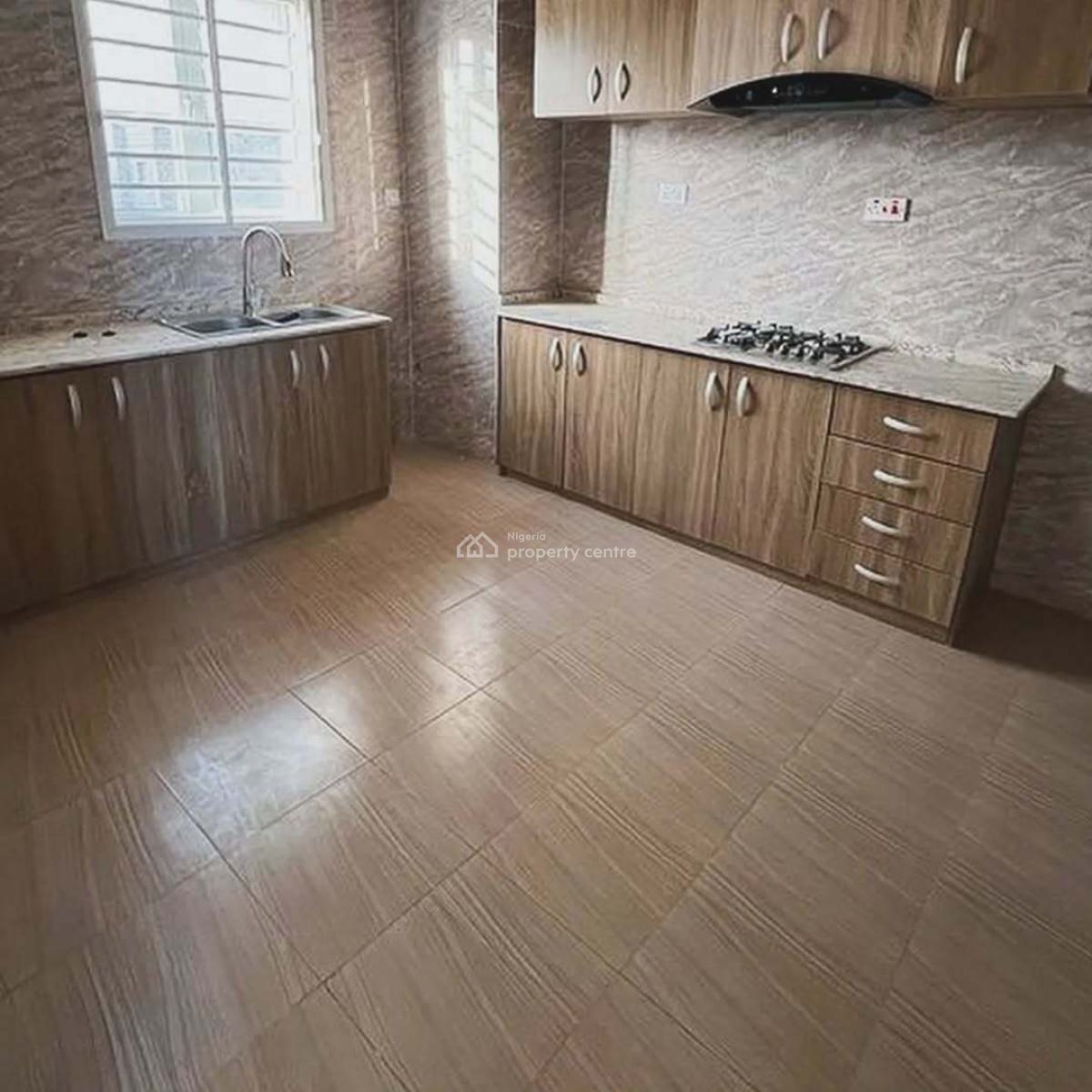 Stylish 3-bedroom Apartment in a Secure Estate, Wuye, Abuja, Flat / Apartment for Rent