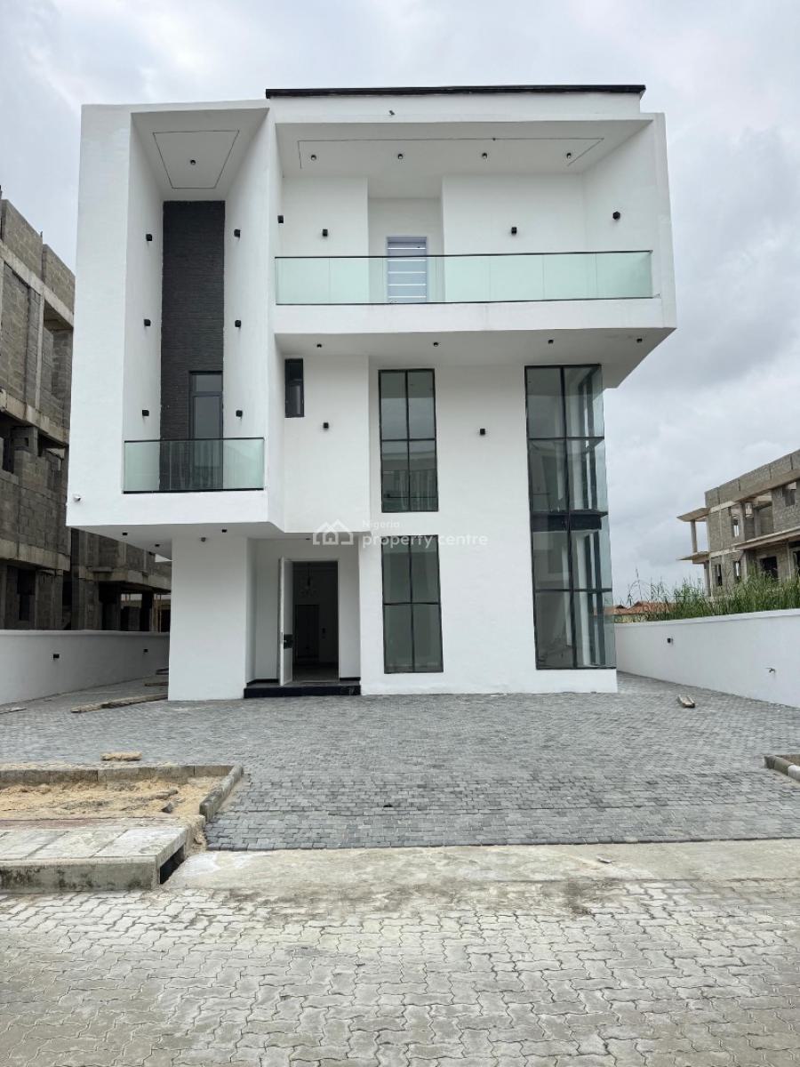 Magnificent 5 Bedrooms Detached Duplex  with a Private Pool, Lounge, Elevator, Ikate, Lekki, Lagos, Detached Duplex for Sale