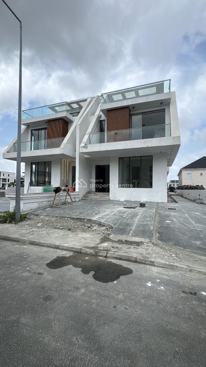 Magnificent 5 Bedrooms Semi Detached Duplex  with a Private Pool, Exterior, Ikate, Lekki, Lagos, Semi-detached Duplex for Sale