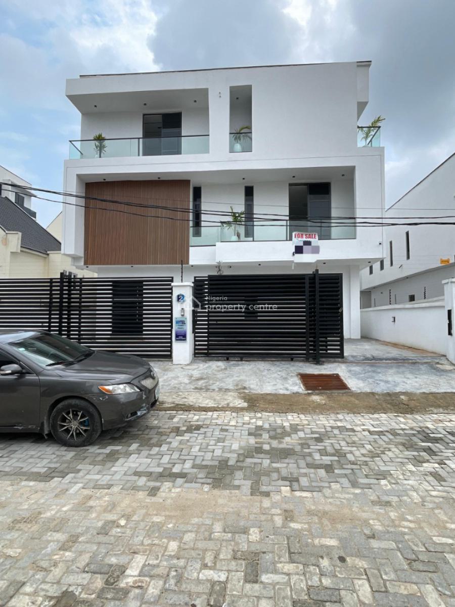 4 Bedroom Semi-detached Duplex with Boys Quarters, Ikate, Lekki, Lagos, Semi-detached Duplex for Sale