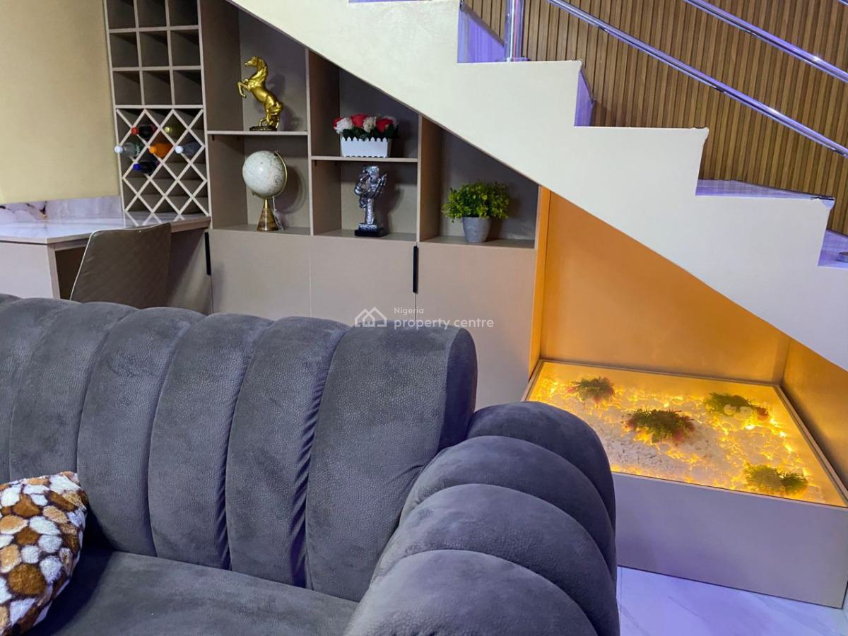 Beautiful 4-bedroom Semi-detached Duplex + Bq in Secured Estate, Gra, Abijo, Lekki, Lagos, Terraced Duplex for Sale