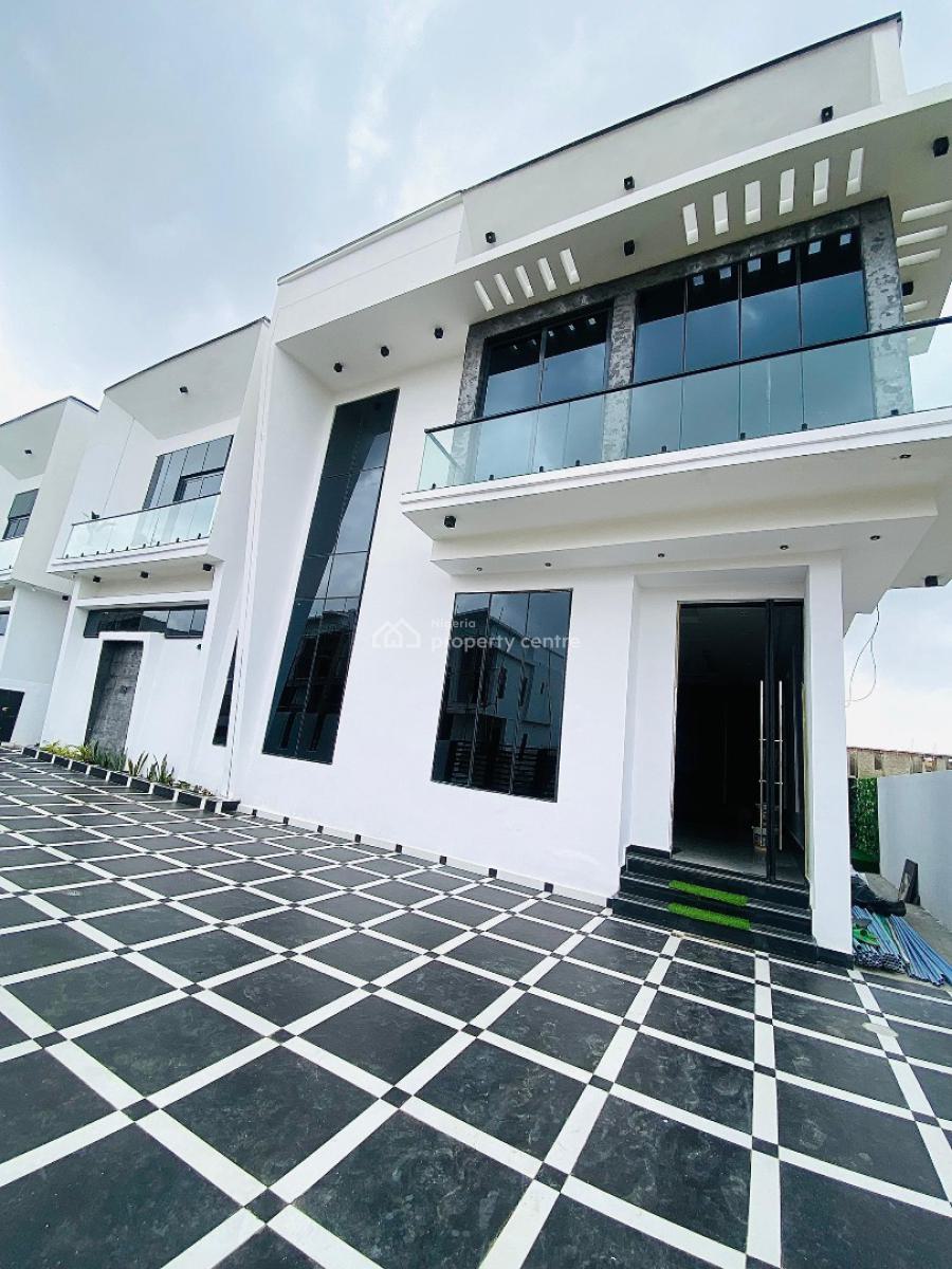 Exquisitely Built 5 Bedroom Luxury Detached Home with Swimming Pool and Bq, Ajah, Lagos, Detached Duplex for Sale