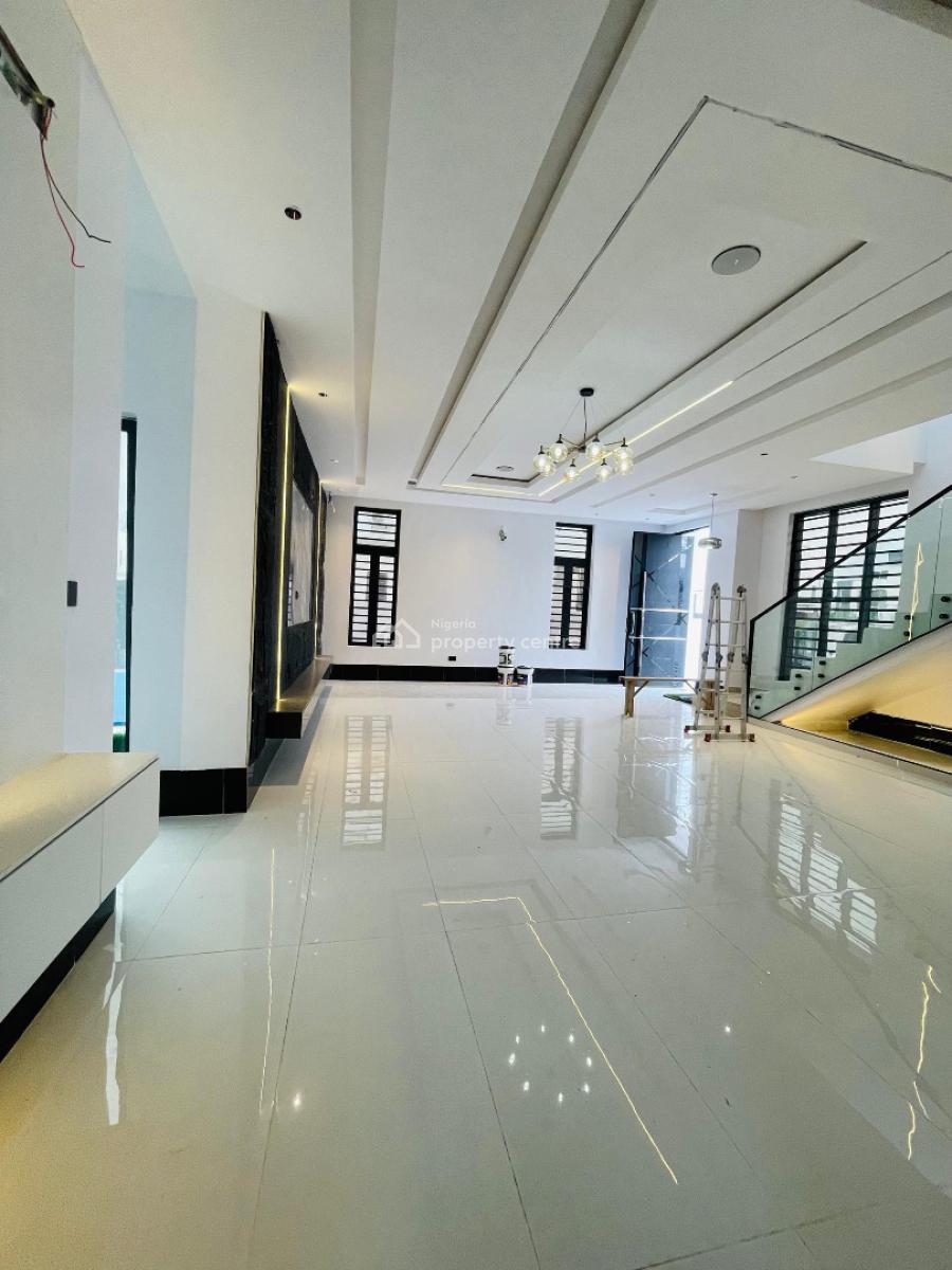 Exquisitely Built 5 Bedroom Luxury Detached Home with Swimming Pool and Bq, Ajah, Lagos, Detached Duplex for Sale