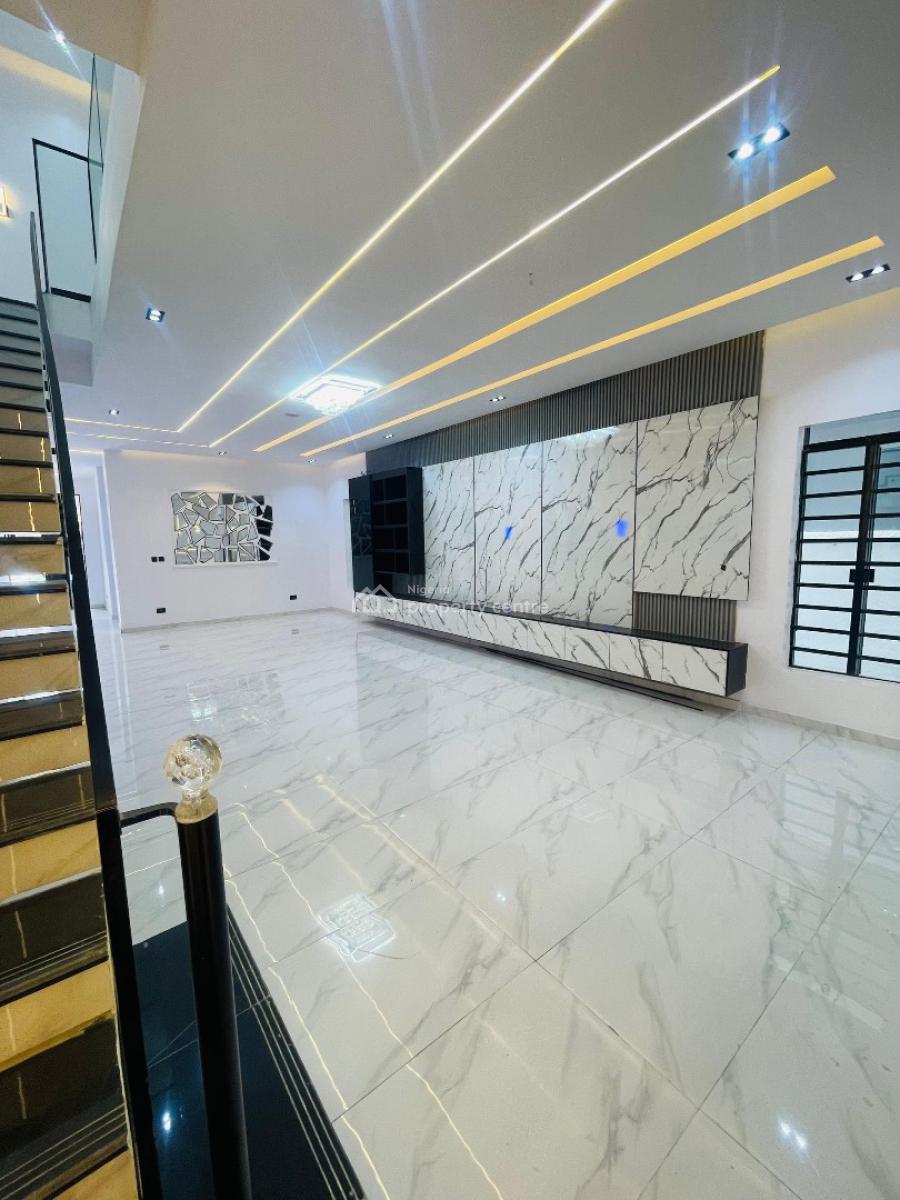Perfectly Carved Luxury 5 Bedroom Detached Duplex with Home Office, Ajah, Lagos, Detached Duplex for Sale