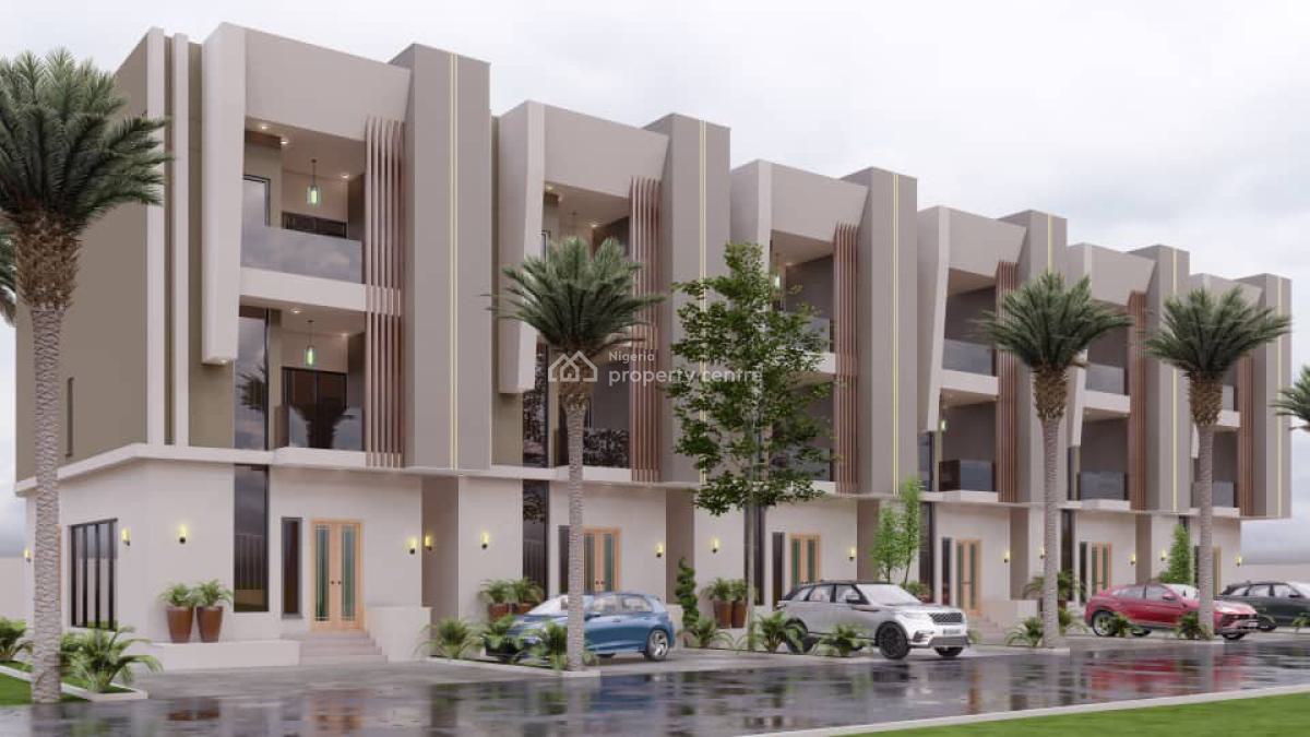 300sqm for 4 Bedroom Terrace Duplex Land at an Estate, Wuye, Abuja, Residential Land for Sale