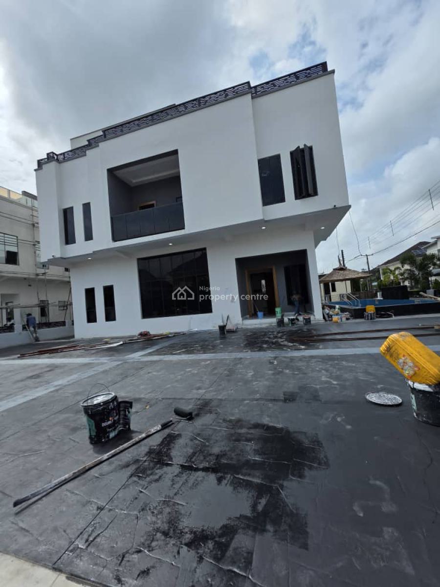 Luxury 5 Bedrooms Fully Detached Duplex with Bq, Victory Park Estate, Osapa, Lekki, Lagos, House for Sale