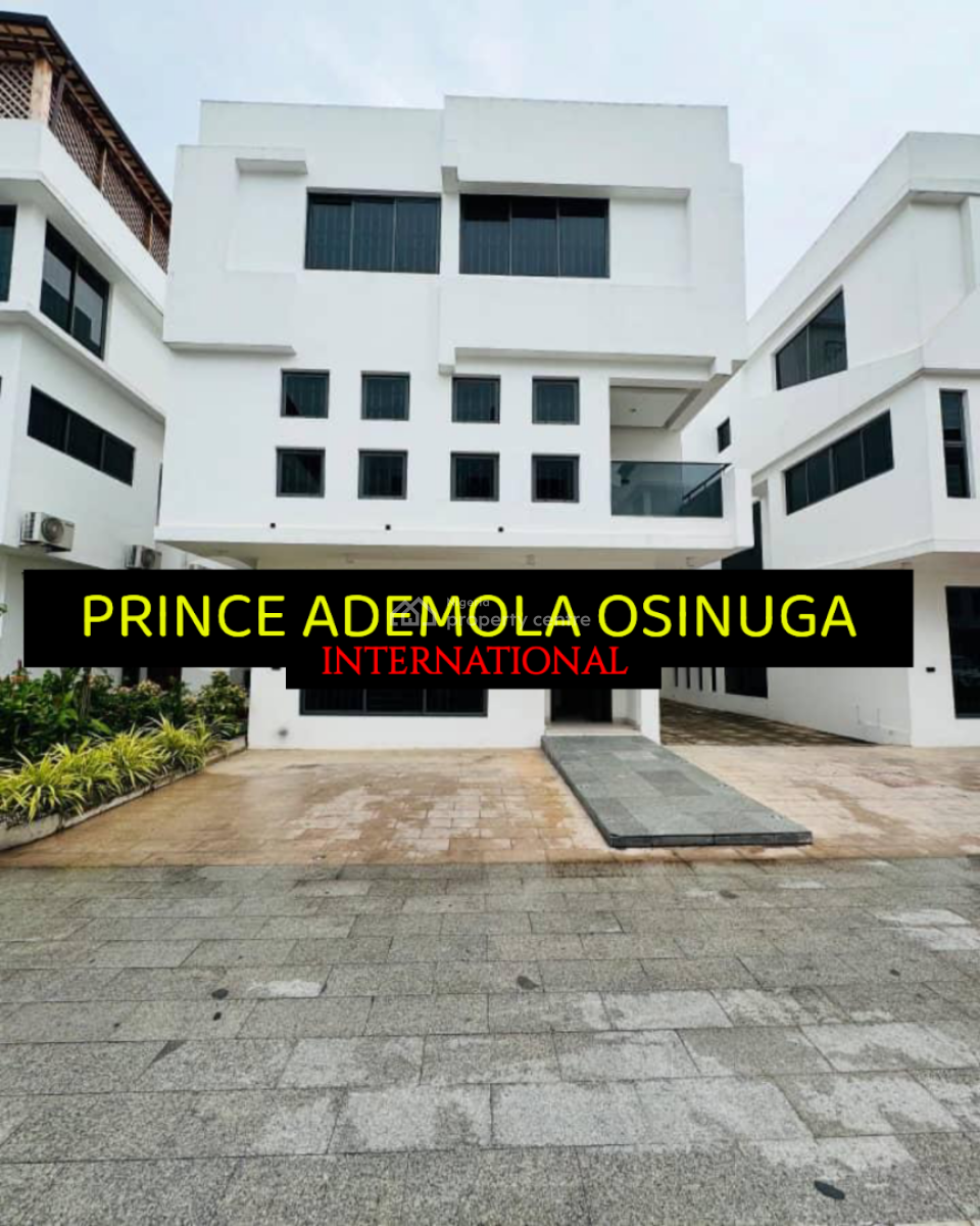 Luxury 5 Bedroom Detached House Within Shared Premises, Old Ikoyi, Ikoyi, Lagos, Detached Duplex for Sale