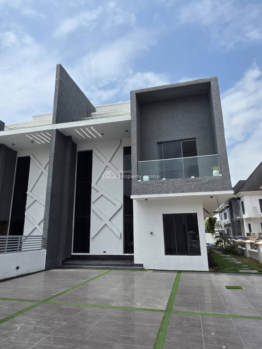Massive 5 Bedrooms Semi Detached Duplex with Bq, Victory Park Estate, Osapa, Lekki, Lagos, House for Sale