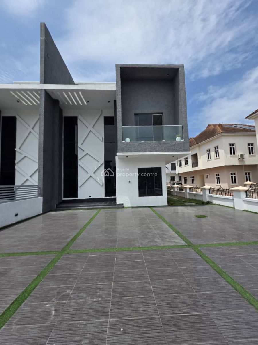 Massive 5 Bedrooms Semi Detached Duplex with Bq, Victory Park Estate, Osapa, Lekki, Lagos, House for Sale