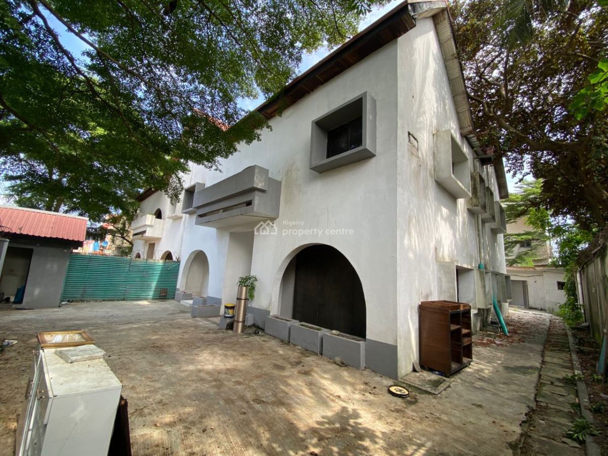 Spacious 5 Bedroom Semi-detached House with 4 Room Bungalow, Lekki Phase 1, Lekki, Lagos, Commercial Property for Rent