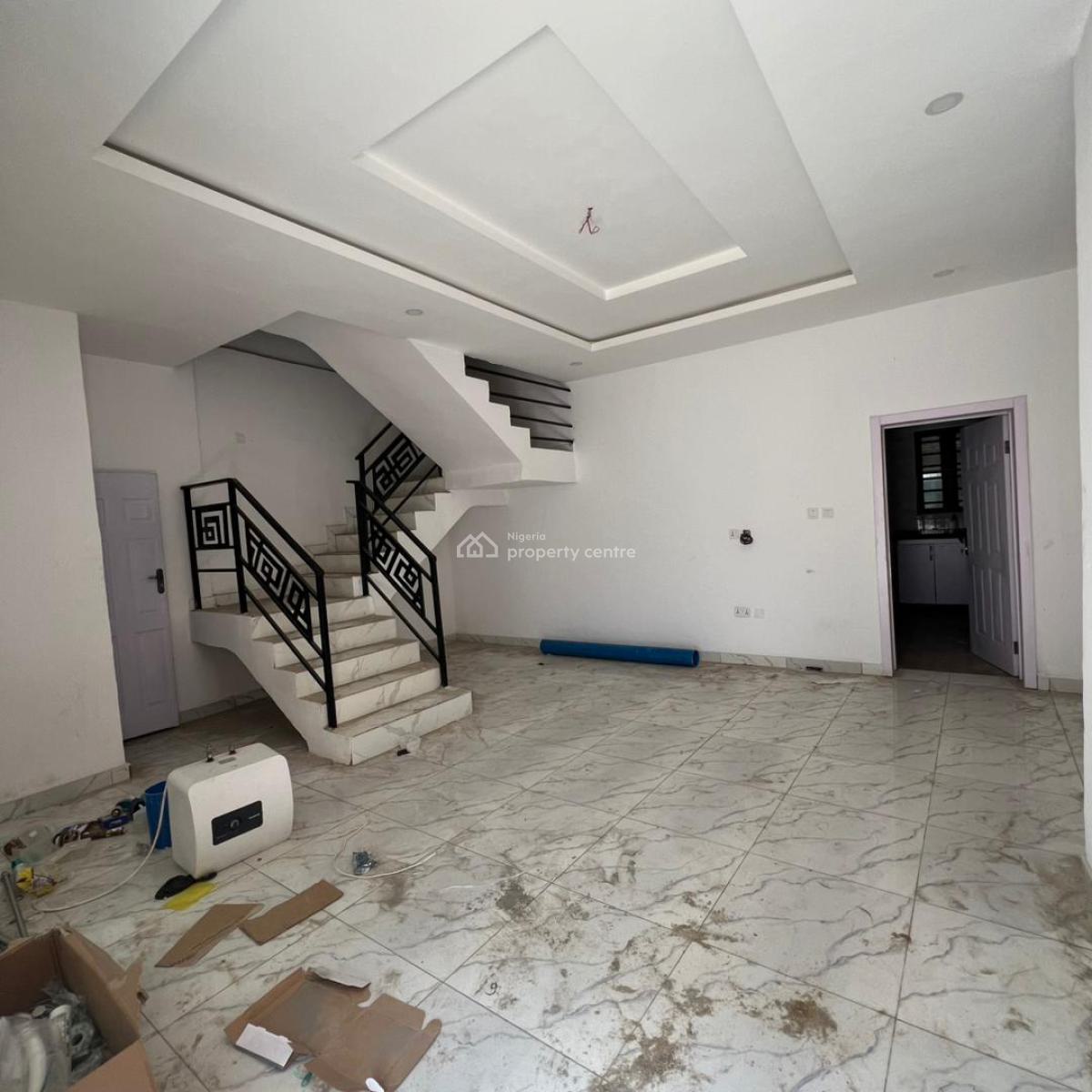 Luxury Built 5 Bedroom Terrace Duplex with Bq, Ologolo, Lekki, Lagos, Terraced Duplex for Sale