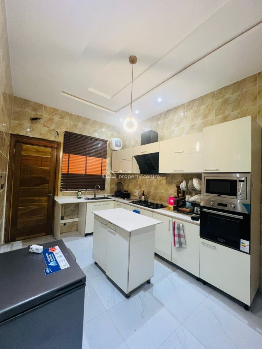 4 Bedroom Semi Detached Duplex with Bq, Lekki, Lagos, Flat / Apartment for Rent