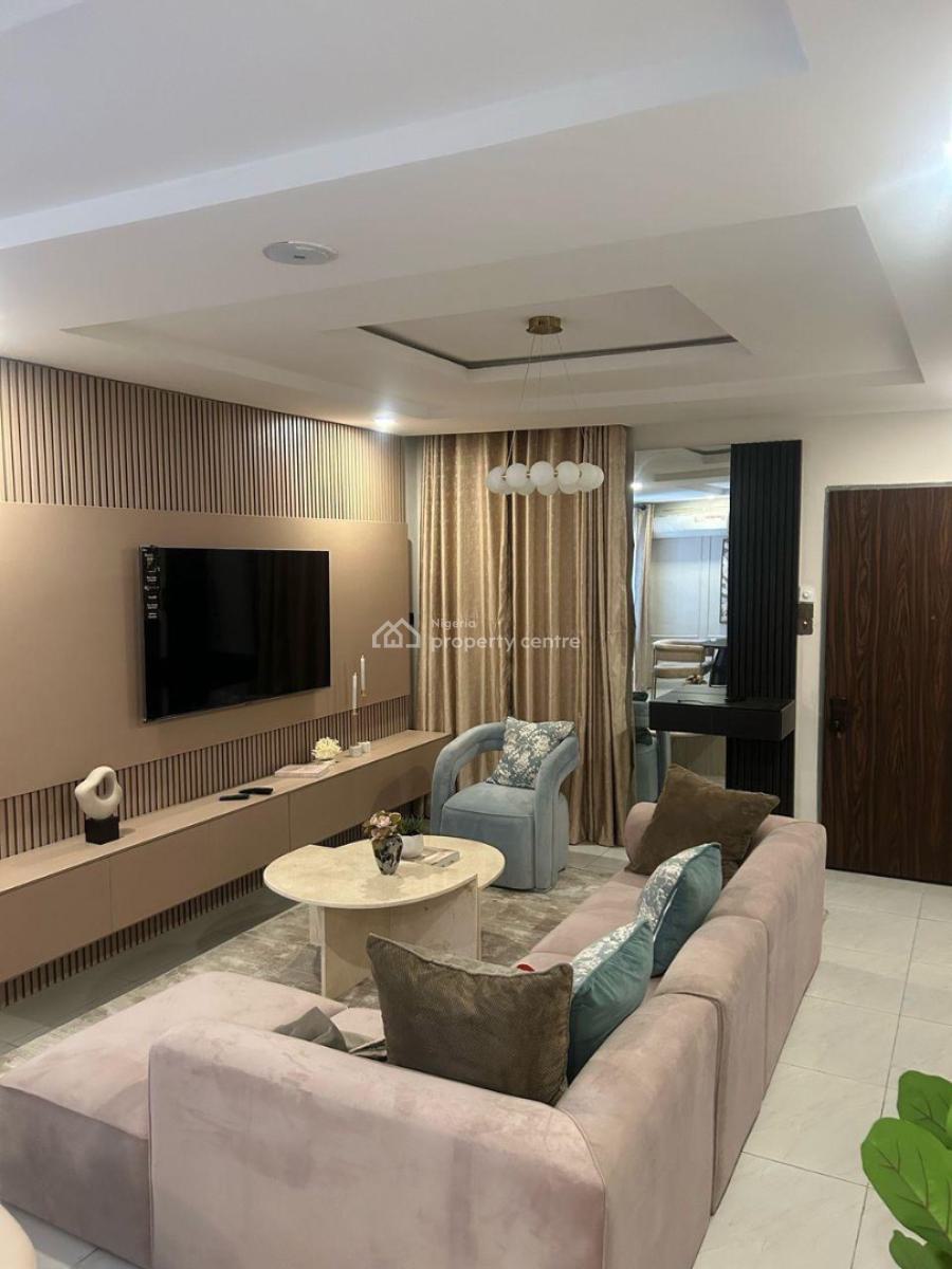 Fully Furnished & Serviced 2 Bedroom Apartment + Swimming Pool, Gym, Ikate Elegushi, Lekki, Lagos, Flat / Apartment for Rent