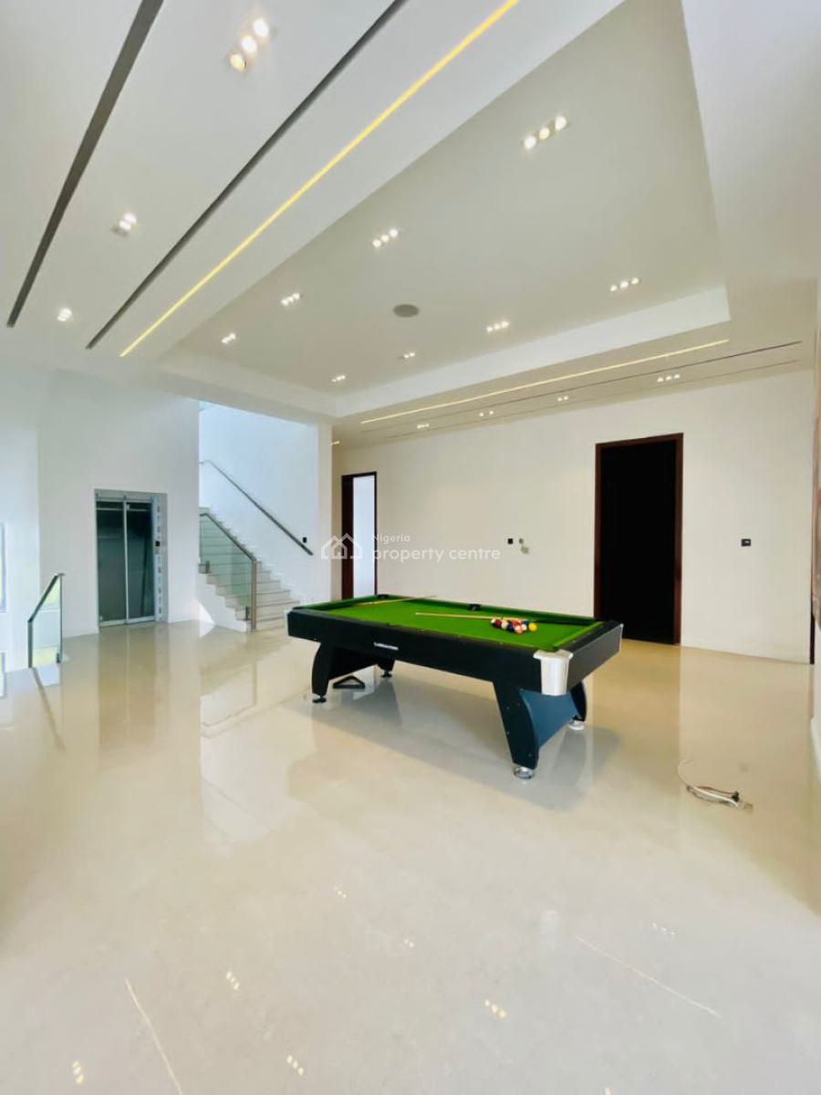 Luxury 5 Bedroom Smart Detached Duplex with Cinema, Basketball Court, Osapa, Lekki, Lagos, Detached Duplex for Sale