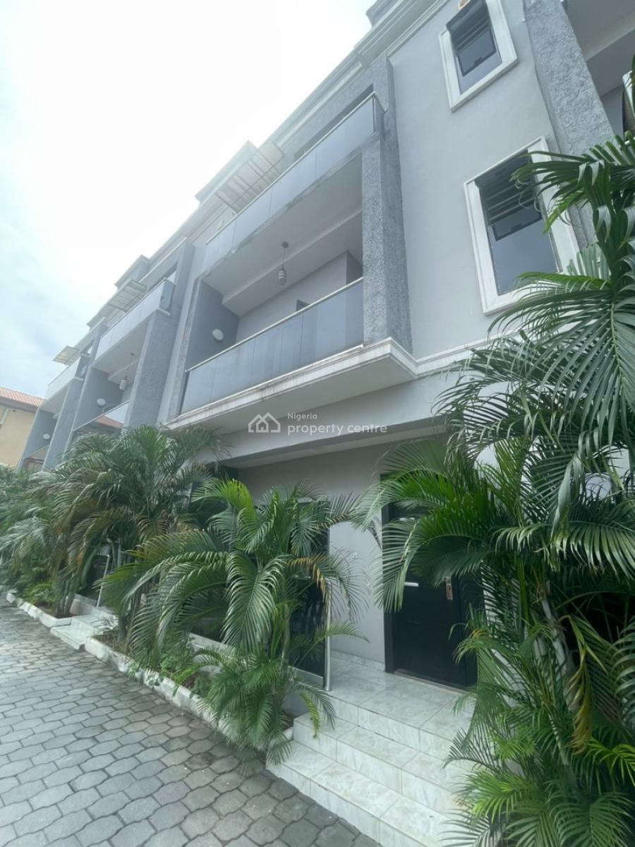 Service 4bedroom Terrace+ Bq, Ikate Lekki, Ikate Elegushi, Lekki, Lagos, Terraced Duplex for Rent